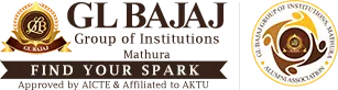 ALUMNI ASSOCIATION, GL BAJAJ, MATHURA - LOGO