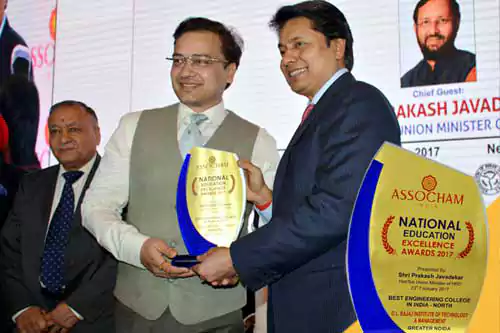 Assocham Awards 2017 - GL BAJAJ, MATHURA