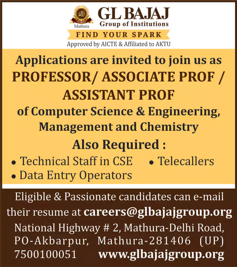 career gl bajaj